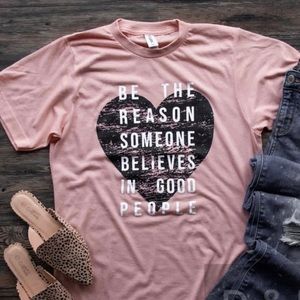 S-XL Be the reason tee